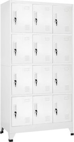 vidaXL Ντουλάπι ντουλαπιών 90x45x180 cm με 12 Τμήματα