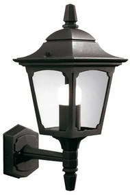 Φανάρι Απλίκα Φωτιστικό Τοίχου 1xE27 Μαύρο IP44 Up 38cm Chapel Mini CPM1-BLACK Elstead Lighting-CPM1-BLACK-Μαύρο CPM1-BLACK