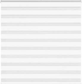 vidaXL Ζέβρα τυφλή Λευκό Πλάτος υφάσματος 145,9 εκ. Πολυεστέρας