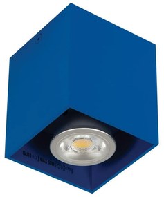 Φωτιστικό Οροφής - Σποτ Blue Dark 82x82x95 VK/03001/DB VKLed Aluminium
