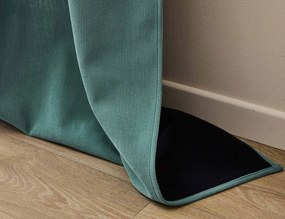 Κουρτίνα Chenille Douceur d'intérieur - 140x260cm - Πετρόλ