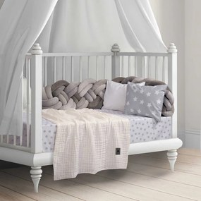 Κουβέρτα Βρεφική 2993 White Greenwich Polo Club Cuddle 80x105cm 100% Βαμβάκι