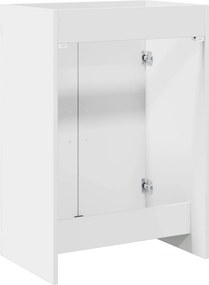 vidaXL Ντουλάπι Κάτω από τον Νιπτήρα Λευκό 56 x 37,5 x 81 εκ