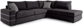 Γωνιακός καναπές Holmes-Anthraki-Δεξιά