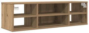 vidaXL Ντουλάπι τοίχου Artisan Oak 101x30x29 cm Κατασκευασμένο ξύλο