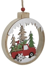 Inart Στολίδι Xmas Multi 12x13x2cm 2-70-686-0051