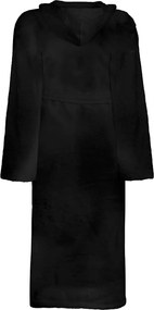 vidaXL Μπουρνούζι KINN Μαύρο M Βαμβάκι