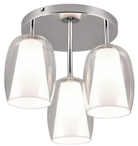 Φωτιστικό Οροφής Trio Lighting BARRET 617500306 Χρώμιο (Chrome)