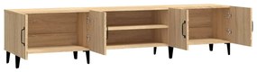 vidaXL Έπιπλο Τηλεόρασης Sonoma Δρυς 180x31,5x40 εκ. Επεξ. Ξύλο