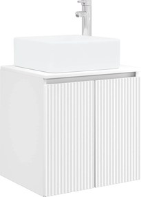 vidaXL Σετ Επίπλων Μπάνιου 5 τμχ. Λευκό 33 x 34,5 x 100 εκ