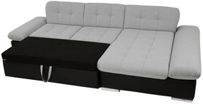 Γωνιακός καναπές Malwi II-Αριστερή-Με κρεβάτι