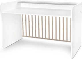 BED MINI MAX NEW 190/72 COLOUR WHITE/STONE GREY