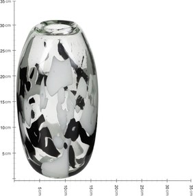 Βάζο ArteLibre Πολύχρωμο Γυαλί 16x12x30.5cm