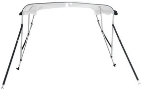 vidaXL Τέντα Σκάφους με 3 Αψίδες Τοιχώματα 183x(154-167)x137 εκ.