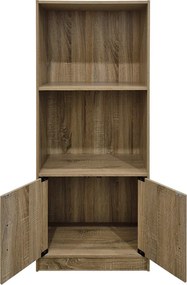 Βιβλιοθήκη Tekaro pakoworld sonoma 60x30x120εκ
