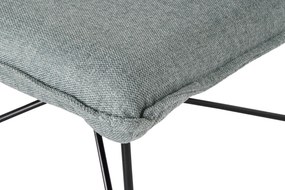 Πολυθρόνα Home ESPRIT Μαύρο Πράσινο Μέταλλο 66 x 78 x 75 cm