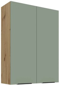 Κρεμαστό ντουλάπι Arianna 80 G 108 2F-Φυστικί