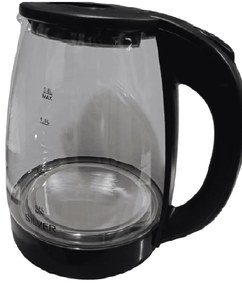 Διάφανος ηλεκτρικός βραστήρας 1.8L 2000W Silver LB-320