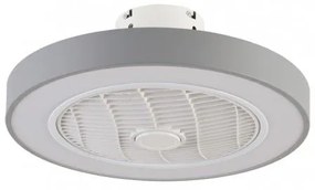 Ανεμιστήρας Οροφής LED 36W 3CCT Φ50 Chilko Inlight 101000330 Γκρι