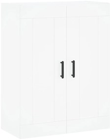 vidaXL Ντουλάπι Λευκό 69,5x34x180 εκ. από Επεξεργασμένο Ξύλο