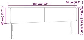 ΚΕΦΑΛΑΡΙ ΜΕ ΠΤΕΡΥΓΙΑ ΣΚΟΥΡΟ ΓΚΡΙ 183X16X78/88 ΕΚ. ΥΦΑΣΜΑΤΙΝΟ 3118503