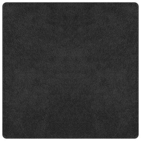 vidaXL Χαλί shaggy με λατέξ γκρι 120x120 εκ.