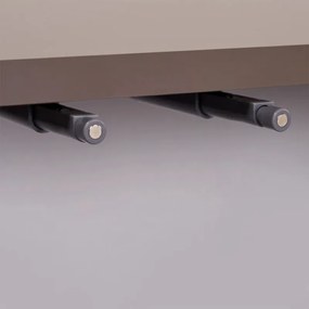Μπουφές Aurelia Megapap χρώμα μόκα 180x45x80εκ.