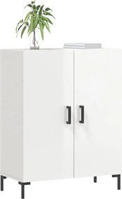 vidaXL Ντουλάπι Γυαλιστερό Λευκό 69,5x34x90 εκ. Επεξεργασμένο Ξύλο