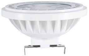 GloboStar® S-40002 Σποτ LED GU5.3 AR111 15W 1500lm 12° AC 220-240V IP20 Φ11 x Υ7cm Ψυχρό Λευκό 6000K Dimmable - 3 Χρόνια Εγγύηση