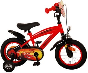 Cars 12 Inch 23 cm Boys Coaster Brake RedBlackDisney