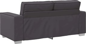 vidaXL Διθέσιος καναπές Γκρι 180 cm Τεχνητό Δέρμα