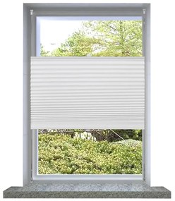 vidaXL Πλισέ ρόλερ σκίασης 60x100cm Λευκό