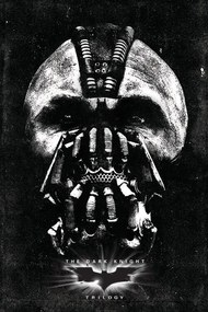 Εκτύπωση τέχνης The Dark Knight Trilogy - Bane Mask, (26.7 x 40 cm)