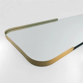 Stewehome Καθρέφτης Ολόσωμος Χρυσό Πλαίσιο 60x130x130 cm