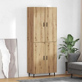 vidaXL Highboard 2 τμχ. Artisan Oak 69,5 x 34 x 180 εκ.