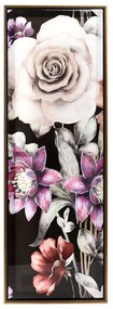Πίνακας Printed Λουλούδια 30x90cm