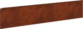 vidaXL Περίγραμμα γκαζόν 10 τμχ. 100 x 22 εκ Ατσάλι Σκ rusty