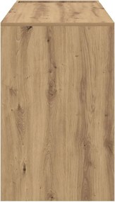 vidaXL Γραφείο Artisan Oak Επεξεργασμένο ξύλο 109 x 50 x 78 εκ