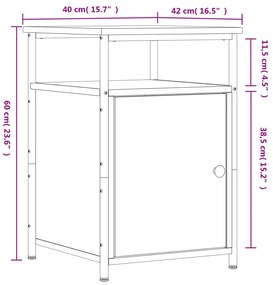 ΚΟΜΟΔΙΝΟ ΚΑΠΝΙΣΤΗ ΔΡΥΣ 40X42X60 ΕΚ. ΑΠΟ ΕΠΕΞΕΡΓΑΣΜΕΝΟ ΞΥΛΟ 826037