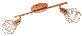 Φωτιστικό Σποτ Led 95546 Copper Zapata Eglo Metal, Glass