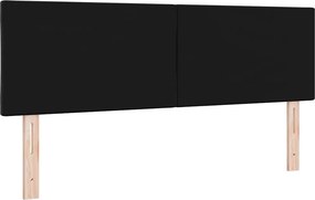 vidaXL Κεφαλάρι Μαύρο 160 cm Βελούδο