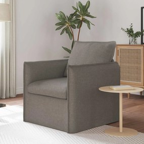vidaXL Καναπές Taupe 75 x 82 x 85 εκ ύφασμα