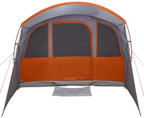 vidaXL Σκηνές Γκρι και πορτοκαλί 576 x 325 x 213 εκ Πολυεστέρας