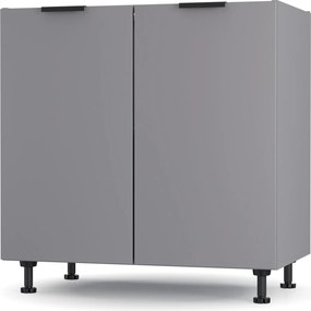 Craft Κάτω Ντουλάπι Γραφίτη 80x48x82cm