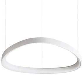 Φωτιστικό Οροφής Gemini 247250 61x18,5/151,5x61cm LED 48W 3000K White Ideal Lux