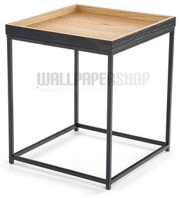 Lava Τραπεζάκι Σαλονιού Μπεζ 42x42x49