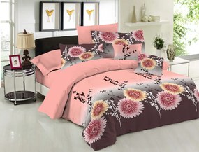 Πάπλωμα Μονό 160x240 Σετ 2 Τεμ. Le Blanc Premium Chrysanthemum Peach