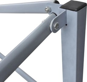 vidaXL Τέντα Πτυσσόμενη Μπλε 3 x 3 μ.
