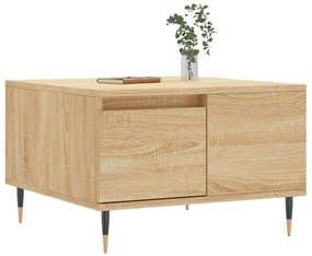 vidaXL Τραπεζάκι Σαλονιού Sonoma Δρυς 55x55x36,5εκ. Επεξεργασμένο Ξύλο
