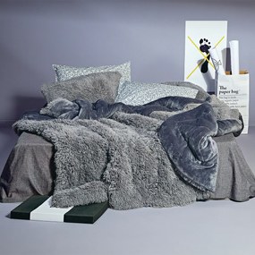 Κουβερτοπάπλωμα King Size (260x230) Kentia Stylish Calore 22 Light Grey